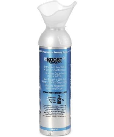 Boost Oxygen 10-Liter Natural Inhaler Canister 3-Pack - Peppermint | For High Altitudes, Athletes, and More - Buy Online on GoSupps.com