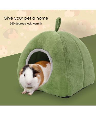 RANYPET Guinea Pig Bed 2 Pack - Washable Guinea Pig Cage Accessories Small Animal Bed Hideout for Guinea Pig Chinchilla Hamsters Hedgehog - Buy Online on GoSupps.com