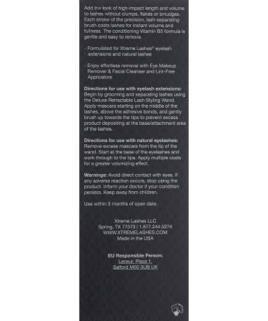 Xtreme Lashes Length & Volume Mascara - Black | Lash Extension Compatible - Buy Online on GoSupps.com