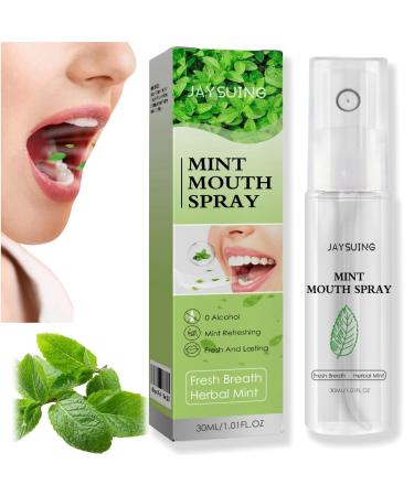 Fresh Breath Essence Breath Freshener Bad Breath Treatment Mouthwash for Bad Breath Breath Freshening Sprays Long Lasting Breath Spray Mint for Mouth Freshener Refreshing Mouth Spray Freshener