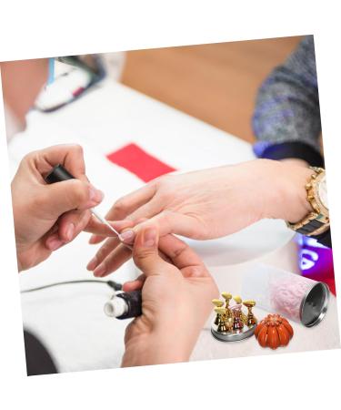 minkissy 7 Sets Nail Holder Metal Brackets Manicure Practice Bracket Nail Tip Practice Holder Fingernail Display Stand Metal Stand Tool Stand Nail Art Stand Magnet Training Rack Pedicure - Buy Online on GoSupps.com