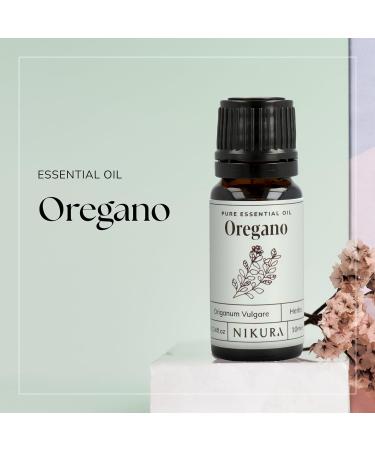 Nikura Oregano Essential Oil - 50ml | 100% Pure Natural Oils for Skin Cleansing & Aromatherapy | Vegan & UK Made - Buy Online on GoSupps.com