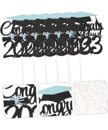 HOMSFOU 24 Pcs Graduation Cake Decorating Graduation Decorations Graduation Cap Cupcake Topper Class a Customs Graduation Party Cake Decorations Phd Cake Picks Ornament Paper Cup - Buy Online on GoSupps.com