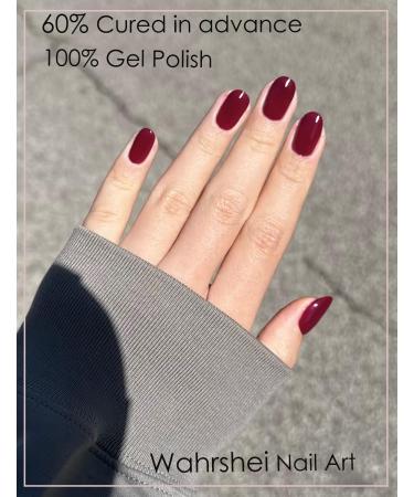  Wahrshei Solid Cherry UV Gel Nail Film | Self-Adhesive Nail Film | Gel Nail Stickers - Buy Online on GoSupps.com