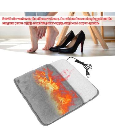 USB Heated Foot Warmer - Cozy Electric Foot Cushion for Winter | Washable Soft Fleece | 122 Constant Temperature - Ideal for Men & Women - Buy Online on GoSupps.com