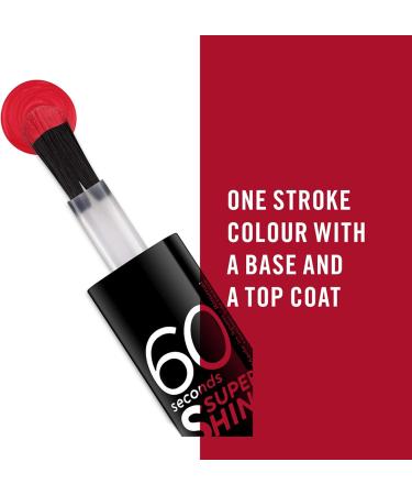 Rimmel 60 Seconds Super Shine 714-A Spritzzz 8 ml COSRIM952 Clear 8 ml (Pack of 1) - Buy Online on GoSupps.com