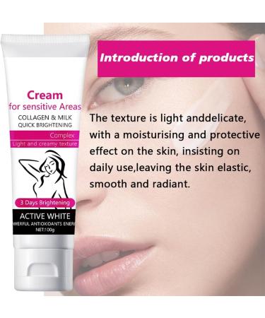 Lightening Face Cream Brightening Cream for Primary Parts Skin Lightening Cream | Reduces Dark Spots on: Face Elbows Knees Body (2) - Buy Online on GoSupps.com
