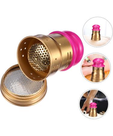 Lurrose Moxibustion Box Set - Copper Moxa Container & Stick Holder | MOXIBUSTION Bundle 9x6.5cm | International Shipping Available - Buy Online on GoSupps.com