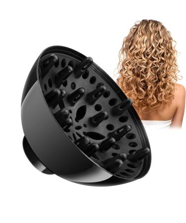 Universal Hair Diffuser Hair Dryer Diffuser Attachment Hair Dryer Diffuser Suitable for Hairdryer Professional Salon Tool for Curly or Wavy Hair Styling