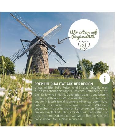Premium Wild Bird Feed 5kg - Amsel Futter with Berries & Sunflower Seeds for Year-Round Feeding - Buy Online on GoSupps.com