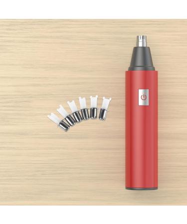 Gogogmee 20Pcs Universal Nose Trimmer Heads Portable Nose Hair Remover Replacement Nose Hair Blades Nose Hair Trimmer Blades - Buy Online on GoSupps.com