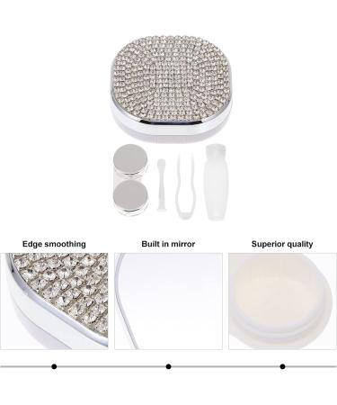 Buy Healifty Portable Contact Lens Travel Set - Strassstein Holder Mirror Tweezers & Solution Bottle - International Shipping Available - Buy Online on GoSupps.com