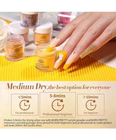 Shop BORN PRETTY 36 Colors Acrylic Powder Set - Fall Winter Nail Art Kit | Professional Polymer for French Nails & Extensions - Buy Online on GoSupps.com