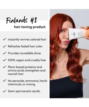 Four Reasons Color Mask - Copper Tint Treatment for Colored Hair | Semi-Permanent Color & Toning - 6.76 fl oz (Old Packaging) | International Shipping Available - Buy Online on GoSupps.com