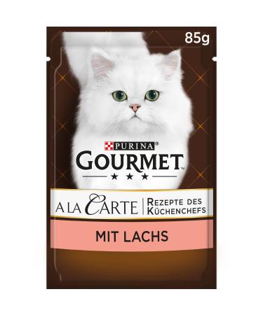 PURINA GOURMET A la Carte wet cat food with salmon and vegetables 26 pack (26 x 85g)