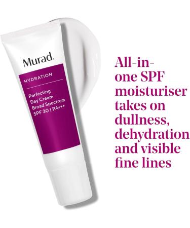 Murad Hydration Perfecting Day Cream Broad Spectrum SPF 30 Rich Lightweight Face Moisturiser | PA+++ 50ml - Buy Online on GoSupps.com