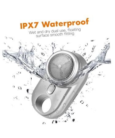 IPetBoom 3PCS Electric Shaver Set for Men | Trimmer Back Shaver Nose Trimmer | Portable Battery-Powered Razors for Travel - Buy Online on GoSupps.com