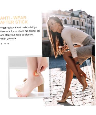 SUPVOX 6 Rolls High Heel Stickers - Thickened Self-Adhesive Heel Protectors & Moleskin Cushions for Comfort | International Shipping Available - Buy Online on GoSupps.com