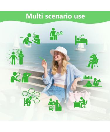 3PCS Mint Flavored Chewable Essential Oil Breath Stick Pure-Locked Flavor Breather Chew Stick Chewable Oral Fixation Tool with 6 Refill Cores for Travel/Office/Car 3pcs polychrome - Buy Online on GoSupps.com
