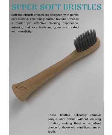 V EcoSonic Bamboo Toothbrush Kit - Eco-Friendly Sonic Electric Toothbrush with Bamboo Heads & Travel Case - Buy Online on GoSupps.com