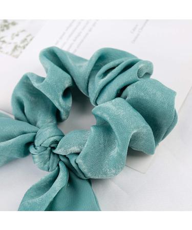 6 Pieces Bow Ponytail Holder Hair Ties Ropes Rabbit Ear Elastic Hair Hair Elastics Scrunchies Chiffon Ponytail for Holding Ponytail and Hair Styling - Buy Online on GoSupps.com