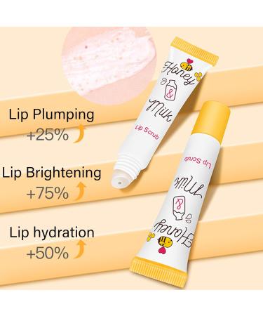 Lip Balm Set Milk Honeybalm Lip Balm Lip Care Moisturizing And Plump Lip Skincare Set - Lip Hydration Exfoliating Minimizing Lip Lines Brightening Lip Repair - Lip Scrub Lip Balm Lip Oil Lip Mask - Buy Online on GoSupps.com