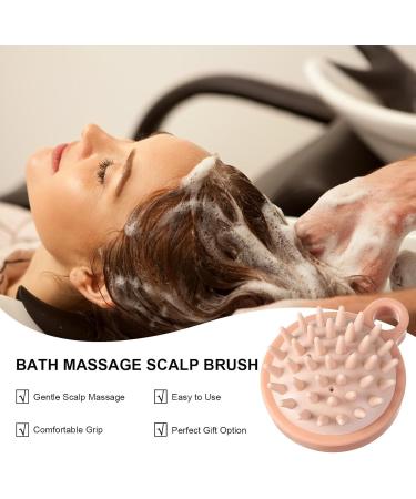 Silicone Shampoo Brush for Scalp Massage - Comfortable Head Scrubber for Men & Women | Best Hair Care & Relaxation Tool - Buy Online on GoSupps.com