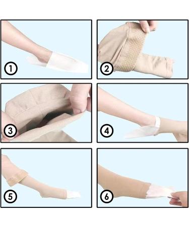 4-Piece Open Toe Compression Socks - Superior Support & Comfort for All-Day Wear - Buy Online on GoSupps.com