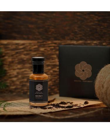Soul'ful Perfumery Oudh Attar Roll On Perfume | Premium Luxury Oud Ittar Gifts For Men And Women | 18+ Hour Long Lasting Atar Fragrance | Itra Perfume Oil With Amber Vanilla Rose (Secret) - Buy Online on GoSupps.com