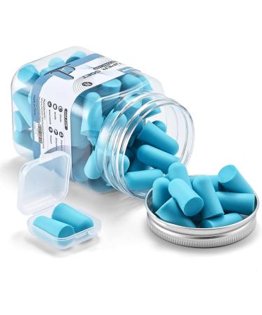 30 Pairs Soft Foam Ear Plugs - 32dB Noise Cancelling for Sleeping Concerts Shooting & Work - Hearing Protection (Blue - Buy Online on GoSupps.com