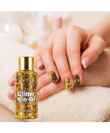  LINGJIONG Glitter gel for body makeup eyes hair nails DIY festivals parties makeup parties makeup 30 l - Buy Online on GoSupps.com