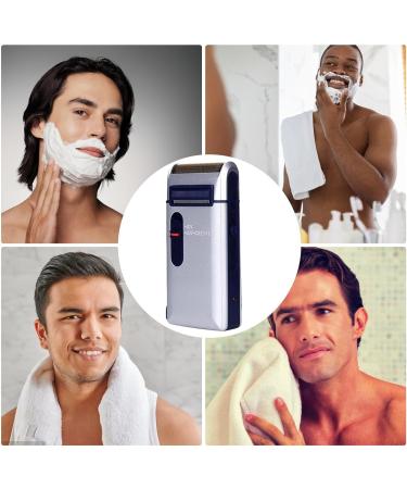 Electric Beard Shaver - Electric Cordless Shavers | Portable Face Shavers | USB Rechargeable 3W Beard Trimmer Retro Shaver | Metal Foil Shaver Waterproof For Men's Face Neck And Chin Care - Buy Online on GoSupps.com