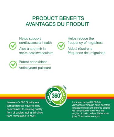 Buy Jamieson CoQ10 100 mg Gummies - 60 Count | Support Heart Health | Fast International Shipping - Buy Online on GoSupps.com