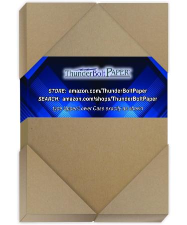 250 Sheets Chipboard 24pt (Point) 4 X 6 Inches Light Weight Photo Card Frame Size .024 Caliper Thickness Cardboard Craft Packaging Brown Kraft Paper Board 4x6  250 Sheets