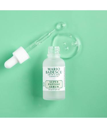 Mario Badescu Super Peptide Serum - Reduces Dry Lines & Wrinkles | 1 FL OZ - Buy Online on GoSupps.com