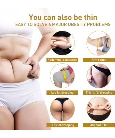 Organic Herbal Massage Oil for Belly & Thigh Fat | Ginger-Infused Abdominal Slimming Oil - Buy Online on GoSupps.com