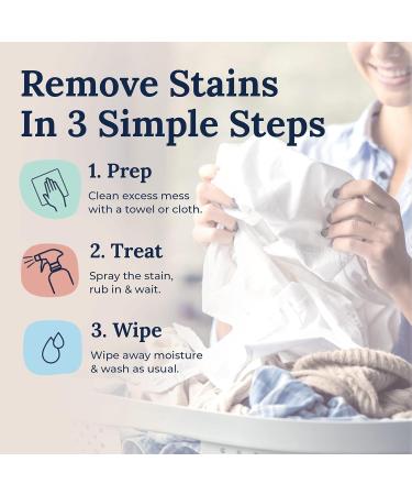 kisronda Laundry Stain Remover Spray | Multi-purpose Laundry Pre-Treat Stain Remover Spray Clothing Fabric Stubborn Stain Remover Spray - for Colours and Whites - Buy Online on GoSupps.com