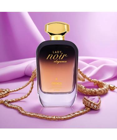 French Factor Lady Noir Elegance Luxury Perfume For Women Long Lasting Edp Perfume Gift For Girls Party Perfume Made In India (Pack Of 1 100ml) - Buy Online on GoSupps.com
