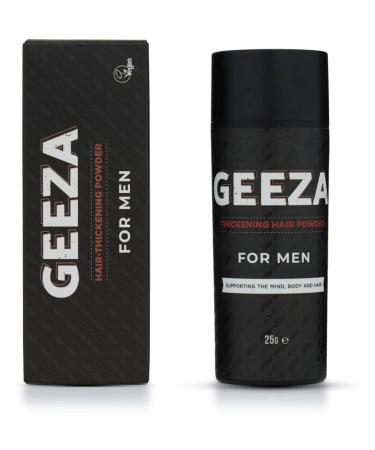 Geeza Hair Volume Powder - The Ultimate Men's Styling Secret for Instant Invisible Matte & Non-Sticky Volumising Root Boost.