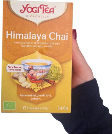  Yogi Tea Yogi Tea Himalayan Organic Tea 17 Bags - Buy Online on GoSupps.com