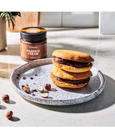 foodspring Protein Cream 6 x 200g High Protein Chocolate Hazelnut Spread with 85% Less Sugar - Buy Online on GoSupps.com