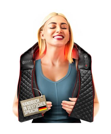 Shiatsu neck massage device with heat neck relax massage device back neck neck shoulder massage roller neck massage back massage back massage device Neck pain massage devices neckrelax massage device eu plug - Buy Online on GoSupps.com