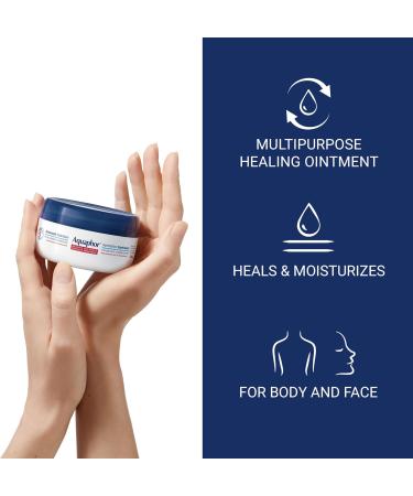 EUCERIN AQUAPHOR Healing Ointment for Dry Skin and Cracked Skin 80g | Multi-purpose ointment | Semi-Occlusive Formula | Non-Comedogenic Healing Ointment | Non-Greasy | Recommended by Dermatologists Unscented 80 g (Pack of 1) - Buy Online on GoSupps.com