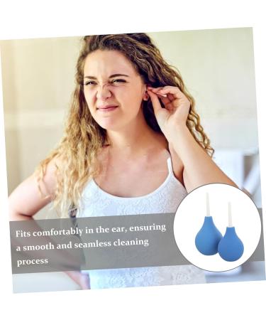 WEKAMOS 2pcs Ear Washing Squeeze Bulb for Adults and Boy Girl Small Medium Safe and Ear Cleaners Durable - Buy Online on GoSupps.com