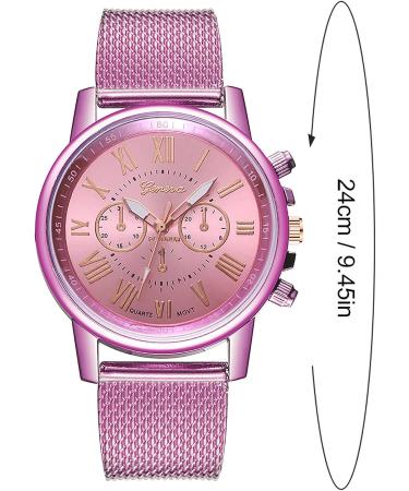 Women's Stainless Steel Waterproof Digital Easy Reader Watch - Blue - Buy Online on GoSupps.com