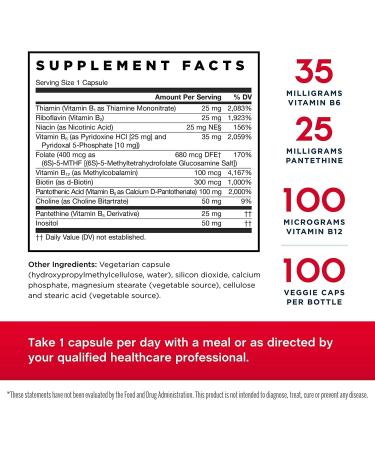 Jarrow Formulas B-Right - 100 Veggie Caps x 2 | Low-Odor Vitamin B-Complex for Energy & Metabolism | Supports Brain, Heart & Cardiovascular Health - Buy Online on GoSupps.com