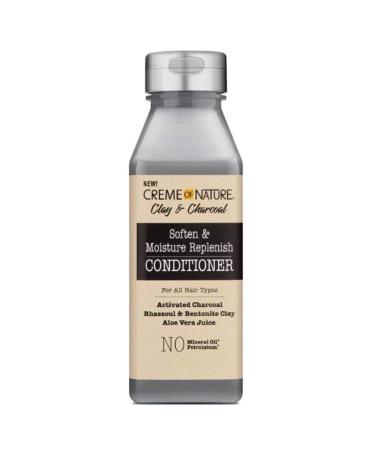Creme of Nature Clay & Charcoal Soften & Moisture Replenish Conditioner 355ml
