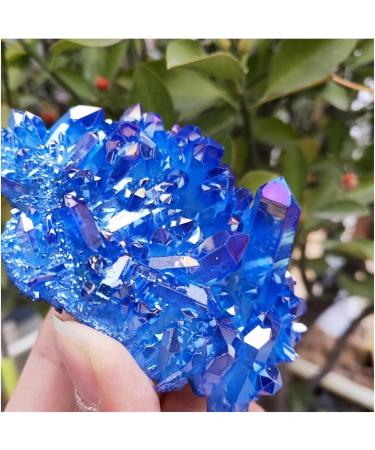 Natural Crystal Rough Crystal Cluster Natural Aura Angel Quartz Cluster Titanium Gemstone Cluster Reiki Decoration - Buy Online on GoSupps.com