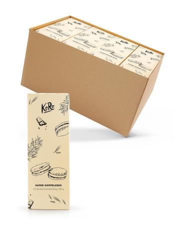 KoRo - Dark Chocolate Filled Oatmeal Cookies 12 x 180g