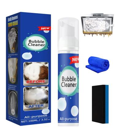 All Purpose Rinse Cleaning Spray All-purpose Rinse-free Cleaning Spray Bubble Cleaner Beedac Bubble Cleaner Kitchen Deep Cleaning Spray (100ML)